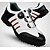 baratos Sapatos para Golf-Homens Tênis de golfe Estilo Artístico Estilo Moderno Fashion Golfe Retratável Almofadado Macio Vibram Pele Granulada Primavera / Outono / Inverno / Verão Branco e Preto