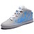 Χαμηλού Κόστους Ανδρικά Sneakers-Ανδρικά Παπούτσια PU Άνοιξη Φθινόπωρο Ανατομικό Αθλητικά Παπούτσια Κορδόνια για Causal Λευκό Μαύρο Γκρίζο Κόκκινο
