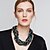 cheap Accessories Clearance-1PC Statement Necklace For Women&#039;s Party Special Occasion Birthday Alloy Twisted Interwoven Necklace Gold