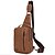 cheap Sling Shoulder Bags-Men&#039;s Bags PU(Polyurethane) Sling Shoulder Bag for Outdoor Black / Brown