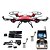 cheap RC Drone Quadcopters &amp; Multi-Rotors-RC Drone JJRC H8D 6 Axis 2.4G With HD Camera 2.0MP 200 RC Quadcopter 360°Rolling RC Quadcopter / Remote Controller / Transmmitter / 1 Battery For Drone