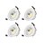 billige Innfelte LED-lys-6 W 1 LED perler Mulighet for demping Led-Nedlys Varm hvit Kjølig hvit 110-220 V Barneværelser Stue / spisestue Soveværelse / 1 stk.