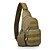 cheap Sling Shoulder Bags-Men Sling Shoulder Bags Nylon All Seasons Casual Outdoor Round Zipper Green Black Brown
