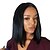 cheap Human Hair Wigs-Remy Human Hair Glueless Full Lace Full Lace Wig Bob style Brazilian Hair Straight Yaki Wig 130% 150% 180% Density with Baby Hair Natural Hairline African American Wig 100% Hand Tied Women&#039;s Short