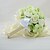 cheap Wedding Flowers-Wedding Flowers Bouquets Wedding Organza / Satin 12.2&quot;(Approx.31cm)