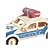 tanie Puzzle drewniane-Samochodziki do zabawy Zabawki 3D Puzzle Samochód Zrób to Sam Symulacja Drewno Klasyczny Radiowóz policyjny Dla dzieci Unisex Zabawki Prezent