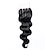 billige Lukning og frontside-Brasiliansk hår 4X4 Lukking Krop Bølge Gratis Part / Midtre del / 3 Del Sveitsisk blonde Ubehandlet Menneskehår Dame Daglig