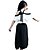 tanie Zestawy-Dla dziewczynek 3D Jednokolorowe Kokarda Moda Komplet odzieży Bez rękawów Lato Szyfon Bawełna Dzieci