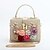 cheap Clutches &amp; Evening Bags-Women&#039;s Appliques / Flower Evening Bag PU(Polyurethane) Blushing Pink / Purple / Almond