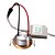 billige Innfelte LED-lys-1 W LED perler Mulighet for demping Innfelt lampe Varm hvit 220 V / 10 stk.