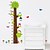 cheap Wall Stickers-Animals / Botanical / Cartoon Wall Stickers Plane Wall Stickers Height Stickers, Vinyl Home Decoration Wall Decal Wall / Switch Decoration 1 set