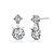 cheap Earrings-Silver Plated Earring Stud Rectangle Earrings Wedding / Party / Daily / Casual 2pcs