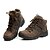cheap Men&#039;s Athletic Shoes-Men&#039;s Shoes Real Leather Cowhide Fall Winter Comfort Snow Boots Athletic Shoes Hiking Shoes Lace-up For Athletic Casual Outdoor Office &amp;