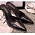 baratos Sandálias de mulher-Mulheres Sandálias Casual Verão Plataforma Básica Couro Envernizado Gel de Sílica Prata Preto Rosa claro