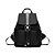 halpa Reput-Naisten Kassit Nylon Backpack varten Matkailu Uima-allas / Musta / Purppura