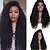 cheap Premium Synthetic Lace Wigs-Synthetic Lace Front Wig Kinky Curly Kinky Curly Lace Front Wig Long Black#1B Synthetic Hair Women&#039;s Brown