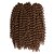 abordables Crocheter les cheveux-Tresses bouclés Tresse Natté Tresses au Crochet Bouclé JheriCurl 10&quot; Cheveux 100 % Kanekalon Blond de fraise Auburn Noir / Medium Auburn