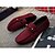abordables Chaussures Sans Lacets &amp; Mocassins Homme-Homme Polyuréthane Printemps / Automne Confort Mocassins et Chaussons+D6148 Rouge / Noir / Gris / Combinaison
