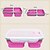 cheap Kitchen Storage-Silicone Collapsible Portable Lunch Box Bowl Bento Boxes Folding Food Storage Container Lunchbox Eco-Friendly