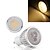 ieftine Spoturi LED-5pcs 3 W Spoturi LED 260-300 lm GU10 MR16 3 LED-uri de margele LED Putere Mare Intensitate Luminoasă Reglabilă Alb Cald Alb 220-240 V / 5 bc