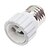 cheap Lighting Accessories-HKV® 1PCS E27 to GU10 lamp Holder Converter Socket Conversion light Bulb Base Type Adapter