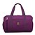 cheap Travel Bags-Unisex Travel Bag Oxford Cloth Polyester All Seasons Casual Outdoor Cylinder Zipper Black Purple Fuchsia