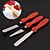 cheap Bakeware-3pcs Pastry Cutters Non-Stick Stainless Steel + A Grade ABS Cake