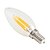 cheap LED Candle Lights-YWXLIGHT® 1pc 4 W LED Candle Lights 300-400 lm E14 C35 4 LED Beads COB Dimmable Decorative Warm White 220-240 V / 1 pc