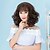cheap Synthetic Trendy Wigs-Synthetic Wig Curly Style Bob Capless Wig Brown Ash Brown Brown Grey Synthetic Hair Women&#039;s Brown / Gray Wig Short Natural Wigs