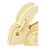 baratos Modelos e kits de modelos-Quebra-Cabeças 3D Quebra-Cabeça Modelos de madeira Rabbit Dinossauro Aeronave Faça Você Mesmo De madeira Madeira Clássico Crianças Unisexo