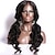 cheap Human Hair Wigs-Human Hair Full Lace Wig Wavy 130% Density 100% Hand Tied African American Wig Natural Hairline Short Medium Long Women&#039;s Human Hair Lace