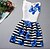 cheap Casual Dresses-Kids Little Girls&#039; Dress Butterfly Striped Daily Print Blue Blushing Pink Sleeveless Dresses Regular Fit