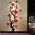 billige Veggklistremerker-Blomstret/Botanisk Romantik Veggklistremerker 3D Mur Klistremerker Krystal mur klistermærker Dekorative Mur Klistermærker 3D,Akryl