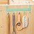 abordables Ganchos y accesorios-El plastico Múltiples Funciones Casa Organización, 1 juego Ganchos para bolsas / Ganchos de baño / Ganchos de Cocina
