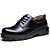 baratos Sapatos Oxford para Homem-Homens Sapatos formais Couro Outono / Inverno Colegial Oxfords Preto / Festas &amp; Noite / Festas &amp; Noite