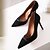 cheap Women&#039;s Heels-Women&#039;s Heels Casual Slingback PU Black Pink Brown