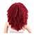 cheap Synthetic Trendy Wigs-Synthetic Wig Curly Afro Kinky Curly Curly Wig Short Red Synthetic Hair Women&#039;s African American Wig Red