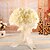olcso Esküvői virágok-Esküvői virágok Csokrok Esküvő Elasztikus szatén / Hab 8,66&quot; (Kb. 22 cm)