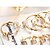 baratos Brincos-Mulheres Brincos em Argola Fashion Euramerican Brincos Jóias Dourado / Prata Para Diário 12pcs