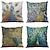 cheap Throw Pillows &amp; Covers-4 pcs Natural / Organic Polyester Pillow Cover Pillow Case, Textured Retro Traditional / Classic Bolster