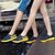 Χαμηλού Κόστους Ανδρικά Αθλητικά Παπούτσια-Ανδρικά Παπούτσια άνεσης PU Άνοιξη / Φθινόπωρο Αθλητικά Παπούτσια Περπάτημα Κίτρινο / Μαύρο / Σκούρο μπλε / Αθλητικό