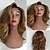 cheap Human Hair Wigs-Human Hair Glueless Lace Front Lace Front Wig style Brazilian Hair Body Wave Wig 130% Density with Baby Hair Ombre Hair Natural Hairline African American Wig 100% Hand Tied Women&#039;s Short Medium