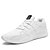 cheap Men&#039;s Sneakers-Men&#039;s Spring / Fall Comfort Casual Party &amp; Evening Outdoor Sneakers Walking Shoes Tulle Black / White / White / Blue / White / Lace-up