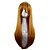 cheap Costume Wigs-Synthetic Wig Cosplay Wig Straight Straight Wig Blonde Long Orange Synthetic Hair Women&#039;s Blonde hairjoy