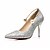cheap Women&#039;s Heels-Women&#039;s Heels Wedding Dress Party &amp; Evening Pearl Stiletto Heel Pointed Toe Formal Shoes Glitter Silver Red Gold