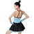 זול בגדי ריקוד לילדים-ג&#039;אז שמלה נצנצים קריסטלים / אבנים נוצצות בגדי ריקוד נשים הצגה ללא שרוולים טבעי ספנדקס סאטן נצנצים / תלבושות למעודדות / מודרני / ביצוע