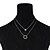 cheap Jewelry Sets-Women&#039;s Choker Necklace Pendant Necklace Chain Necklace Dangling Simple Style Fashion Euramerican Rhinestone Earrings Jewelry Gold / Silver For Daily Casual Outdoor clothing Going out Casual / Daily