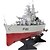 preiswerte Boote mit Fernbedienung-RC Boot HT 3827A Kriegsschiff / Fernsteuerungsboot ABS 2 pcs Kanäle 20 km/h KM / H RTF Große Größe
