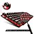 Недорогие Клавиатуры-R8 Проводное Мульти цвет подсветки 104 pcs Игровая клавиатура Водонепроницаемый / Многофункциональный / Подсветка USB питание