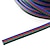 olcso Lámpatalpak és -csatlakozók-kwb 10m 4-pólusú rgb hosszabbító kábel vezetékes kábel 5050 3528 színváltó flexibilis csíkos fényhez
